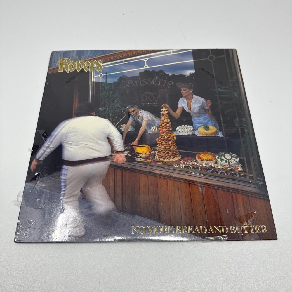 The‎ Rovers No More Bread and Butter Vinyl LP 1981 Attic LAT 1118 Irish Folk Pop